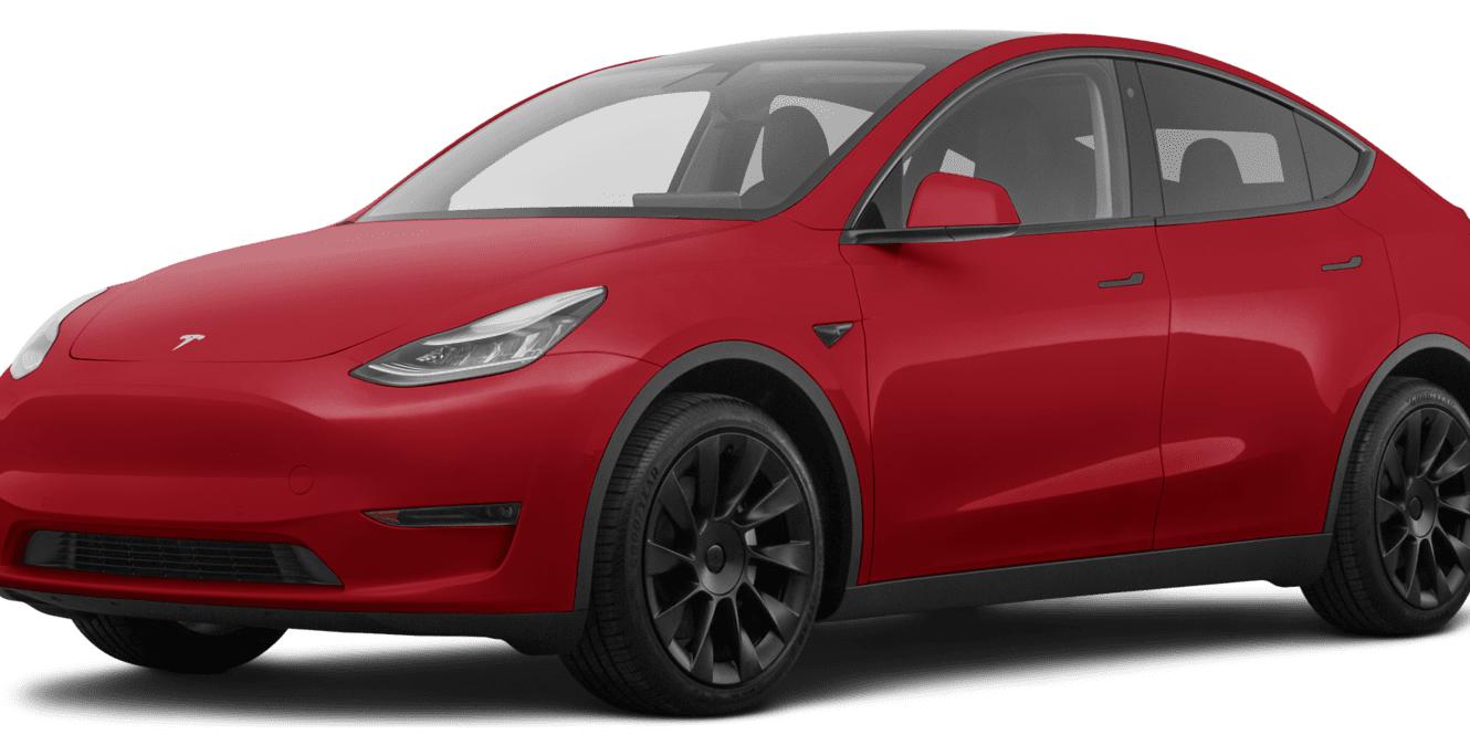 TESLA MODEL Y 2020 5YJYGDEE9LF032428 image